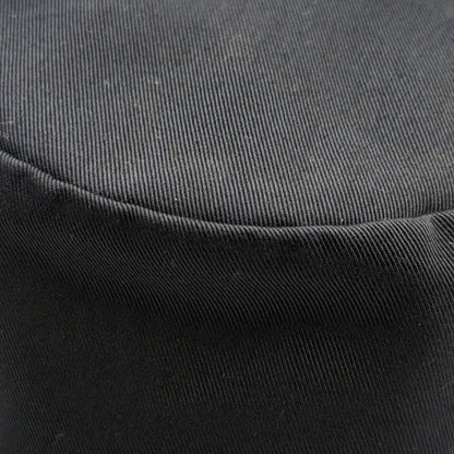 Celine Bucket Hat Cotton Logo Black Hat — view 2