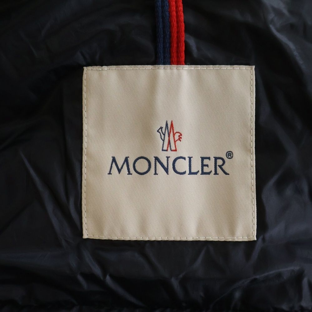 Moncler Emas Giubbotto Down Jacket Black — view 7