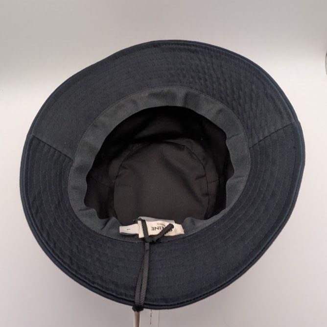 Celine Bucket Hat Cotton Logo Black Hat — view 6