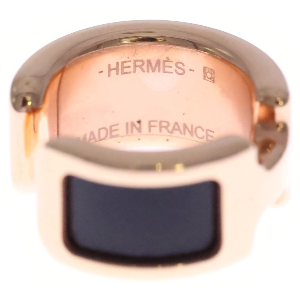 Hermes Olympe PM Ring Black Gold Earring — view 5