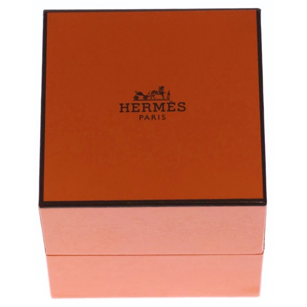 Hermes Collier de Chien Bangle Bracelet Silver — view 6