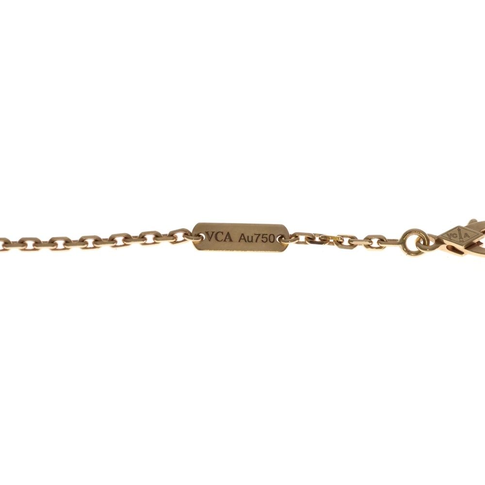 Van Cleef & Arpels Magic Alhambra 1 Motif Onyx Long Necklace 18k Yellow Gold — view 5
