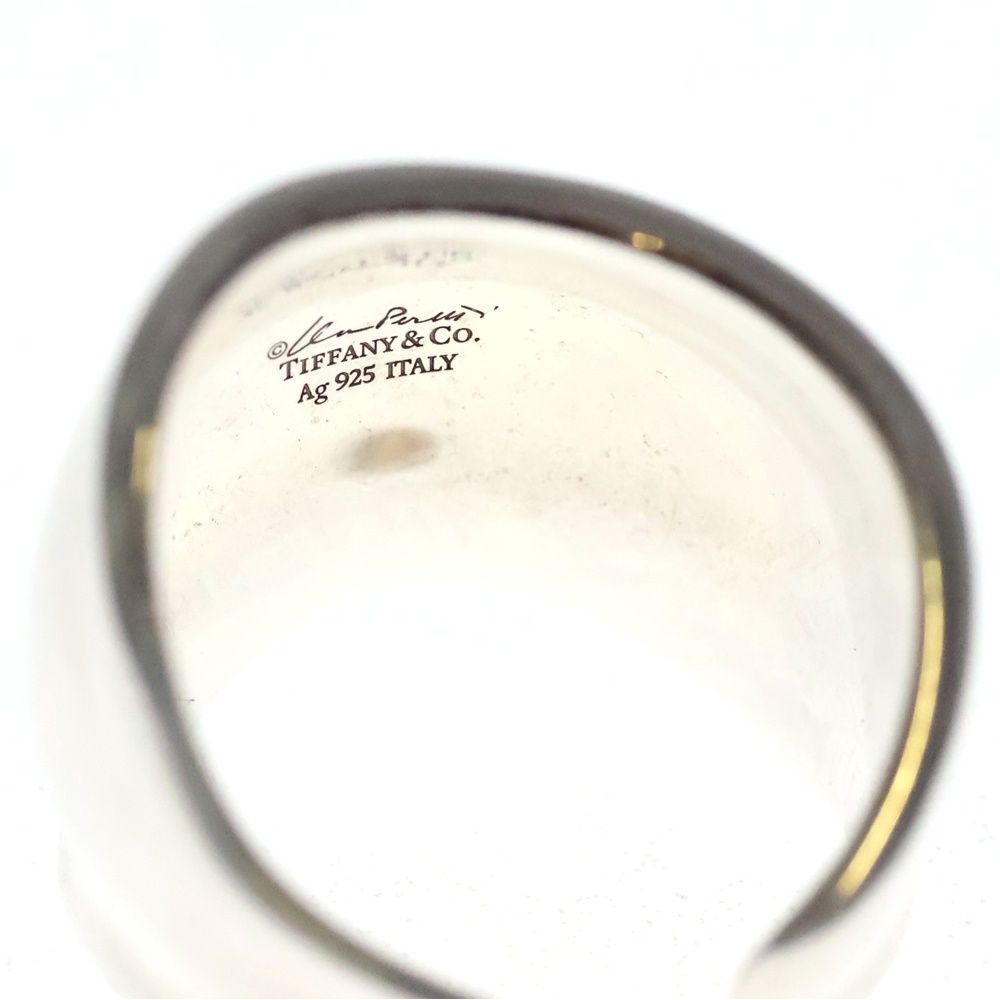 Tiffany & Co Bone Calf Ring Silver — view 5