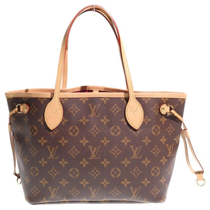 Louis Vuitton Neverfull PM Monogram Leather Hand Tote Gold Brown — view 2
