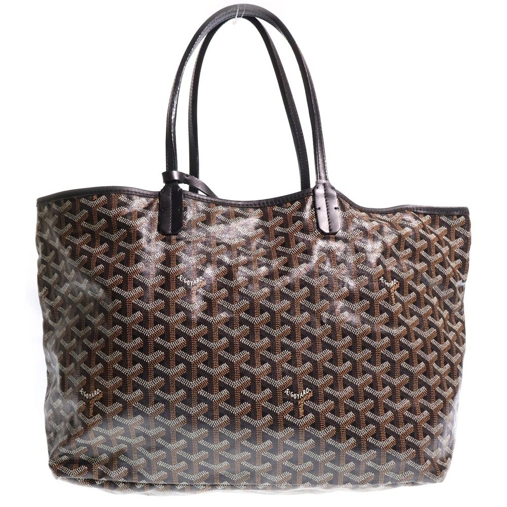Goyard Saint Louis PM Tote Black Leather — view 2