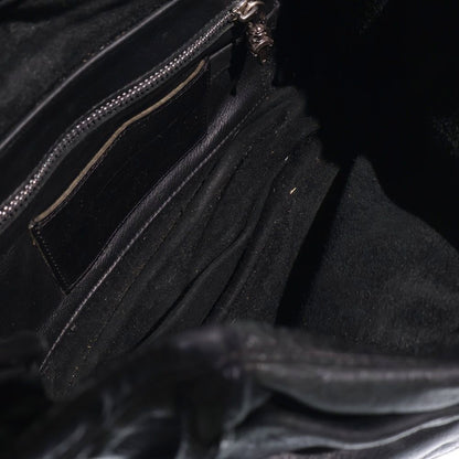 Chrome Hearts Shoulder Bag Tiny Gunslinger Strap Leather Black — view 4