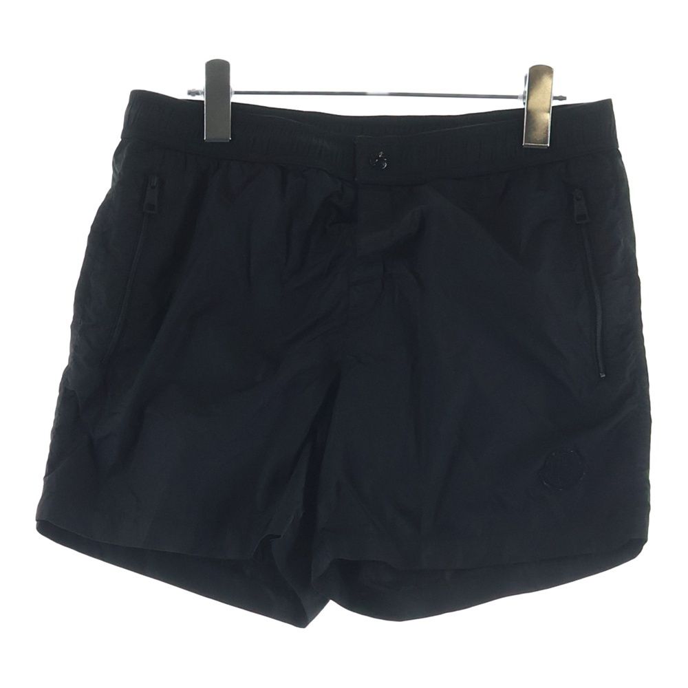 Moncler Boxer Mare Nylon Shorts Black