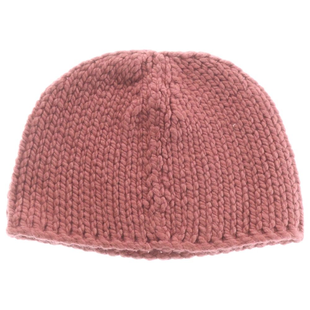 Hermes Joplan Wool Knit Hat Beanie Pink — view 2