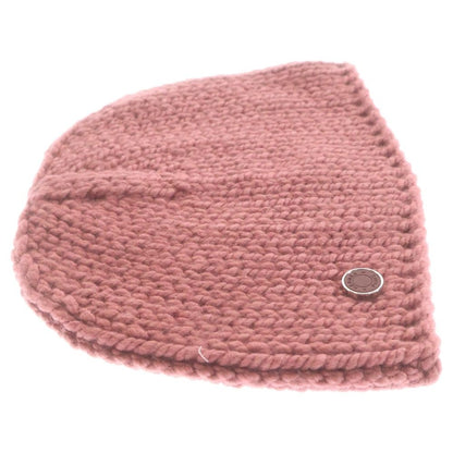 Hermes Joplan Wool Knit Hat Beanie Pink — view 4