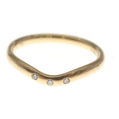 Tiffany & Co Elsa Peretti Curved Band Ring 750 18k PG Pink Gold — view 4
