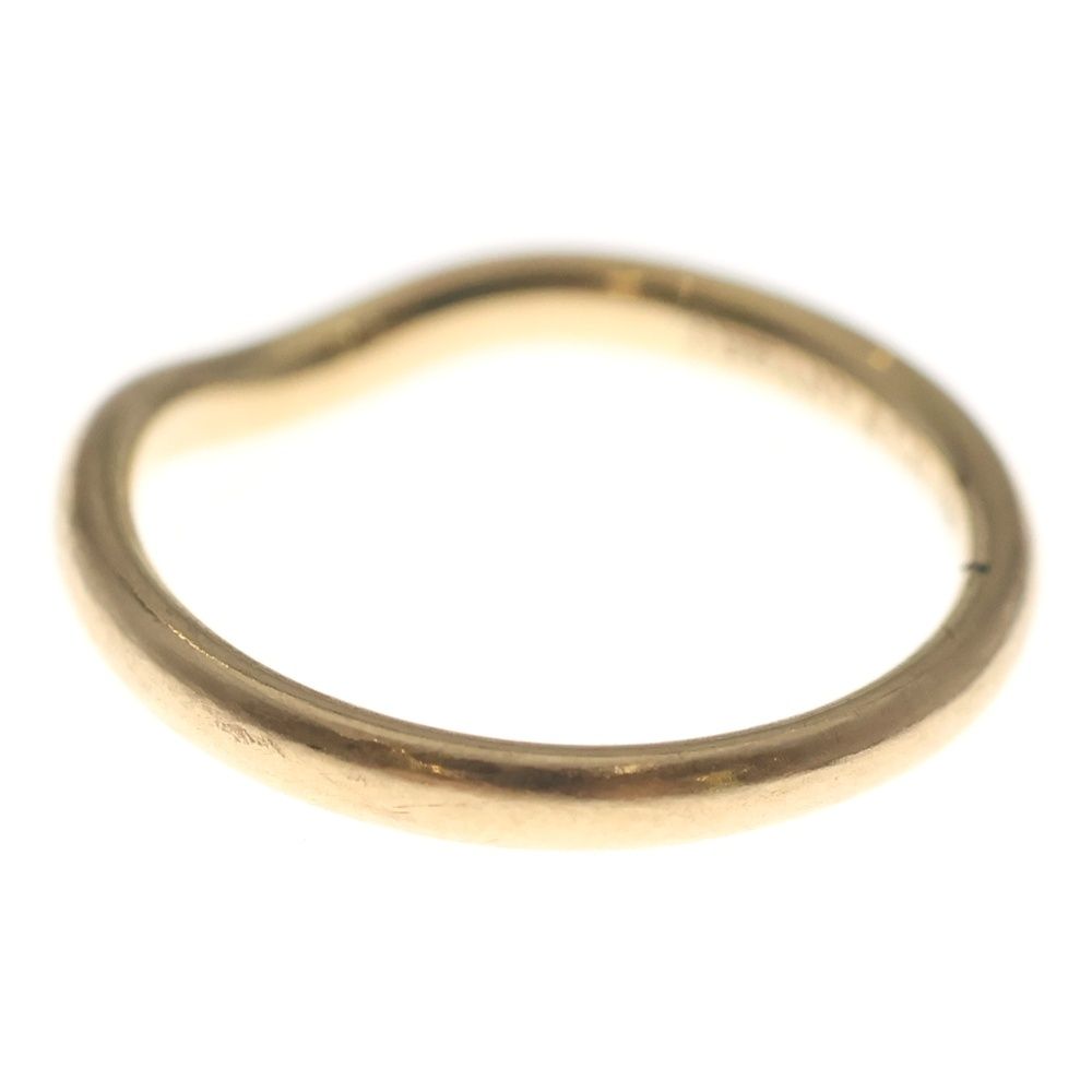 Tiffany & Co Elsa Peretti Curved Band Ring 750 18k PG Pink Gold — view 2