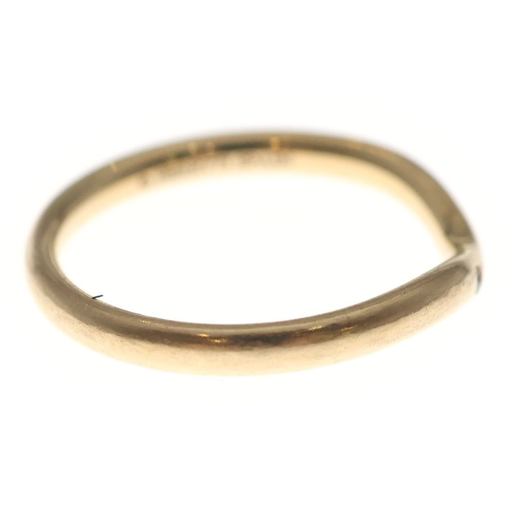 Tiffany & Co Elsa Peretti Curved Band Ring 750 18k PG Pink Gold — view 3