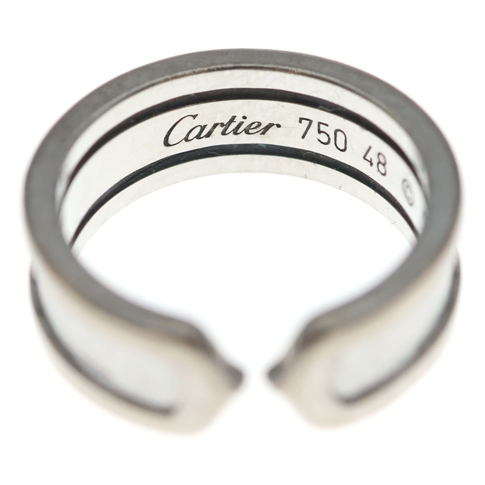 Cartier C2 Ring 18k WG White Gold — view 5