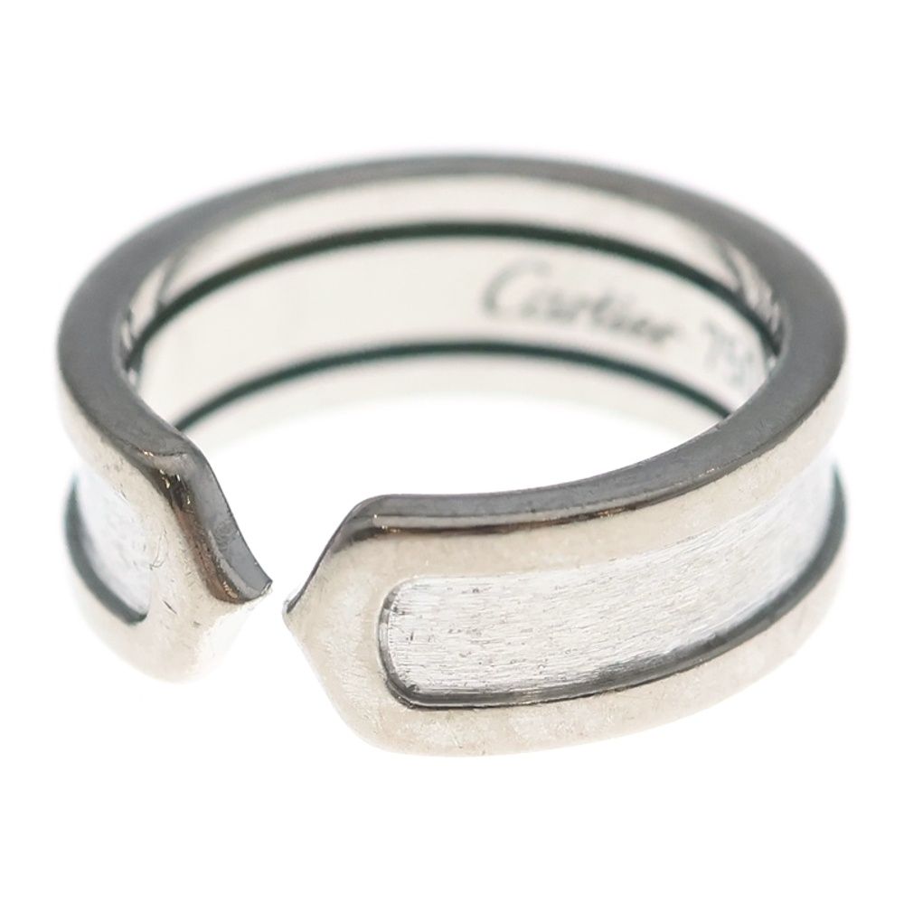 Cartier C2 Ring 18k WG White Gold
