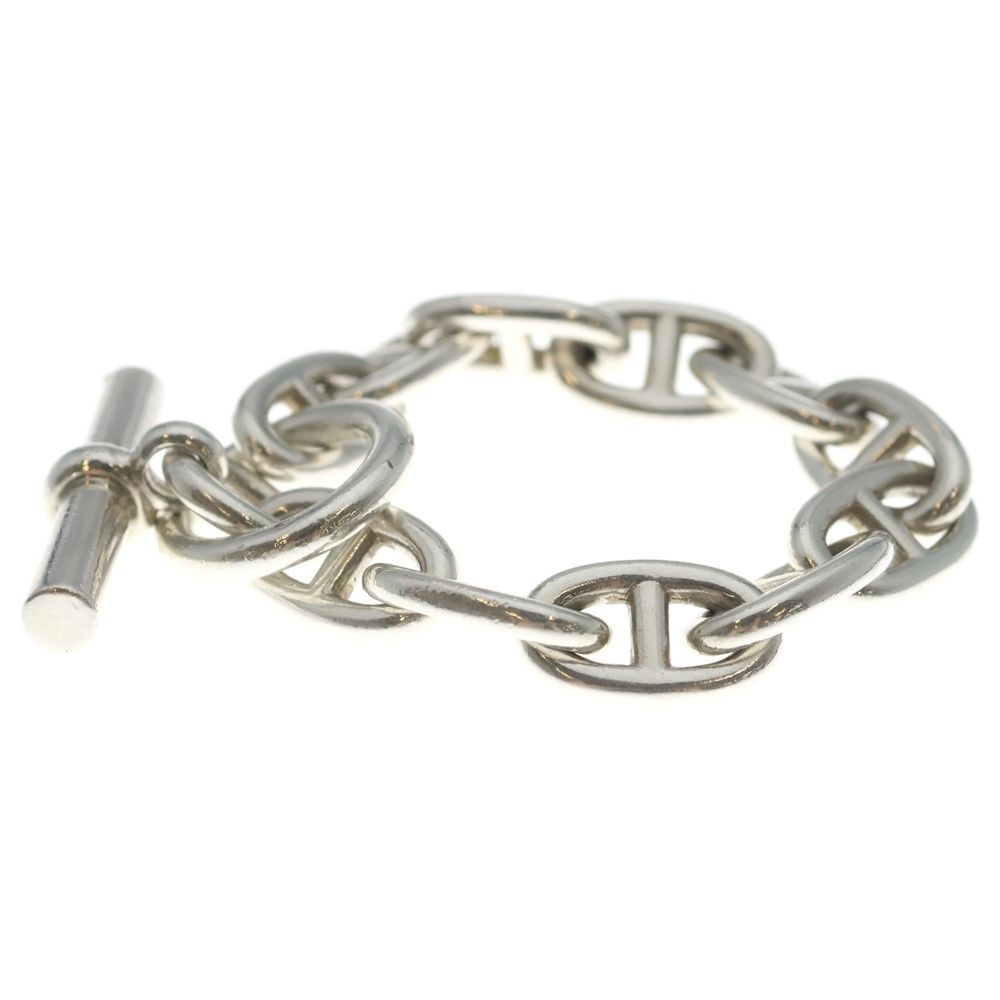 Hermes Chaine D'ancre Chain Bracelet TGM 11 Pieces Silver — view 4