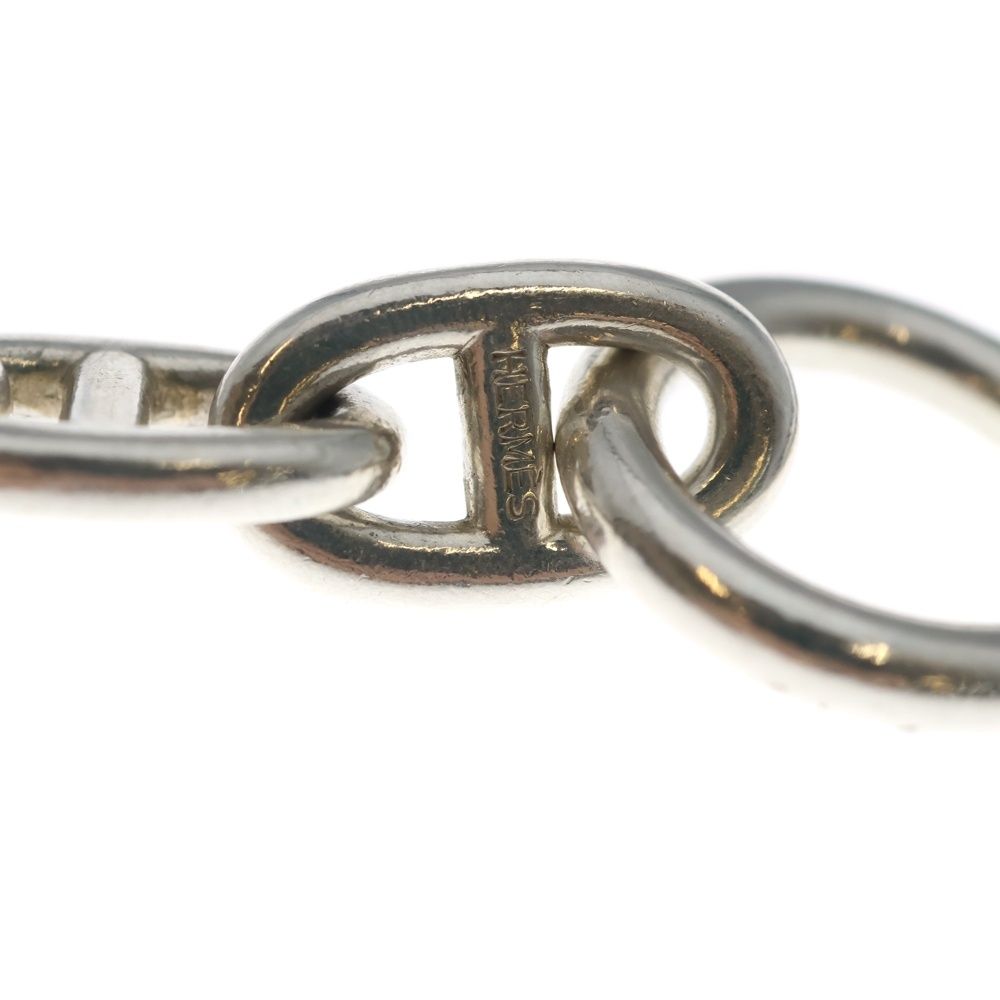 Hermes Chaine D'ancre Chain Bracelet TGM 11 Pieces Silver — view 5