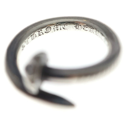 Chrome Hearts Nail Crsball Cross Ball Ring Silver — view 5