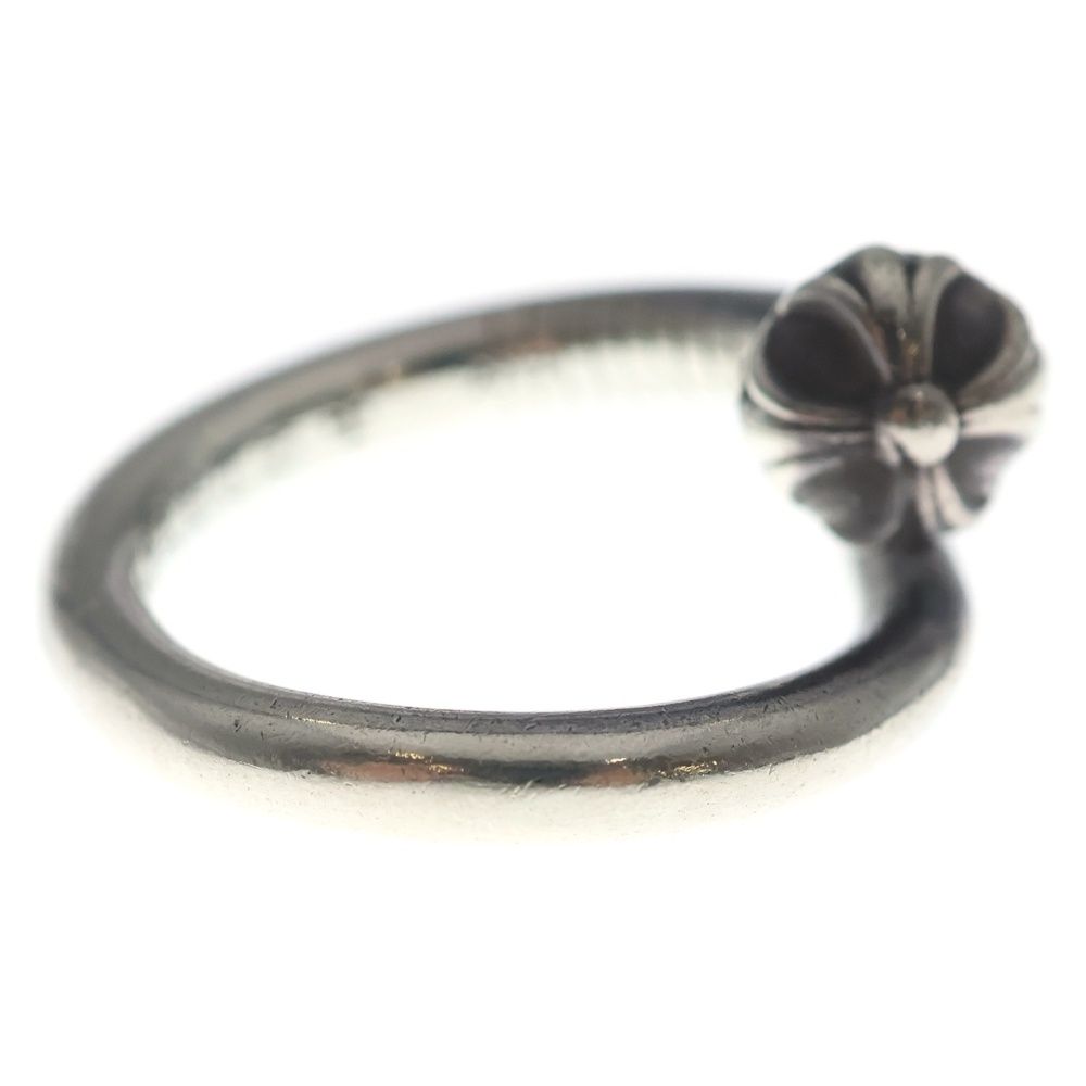Chrome Hearts Nail Crsball Cross Ball Ring Silver — view 3