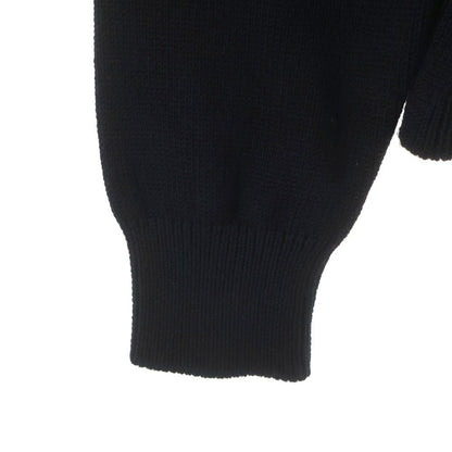 Dior Ribbon Wool Knit Sweater Crew Neck Black — view 5