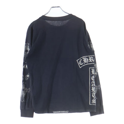 Chrome Hearts Vintage Sleeve CH Cross Print Long T-Shirt — view 2