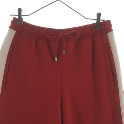 Gucci Neoprene Track Webbed Pant Side Logo Pants Red — view 3