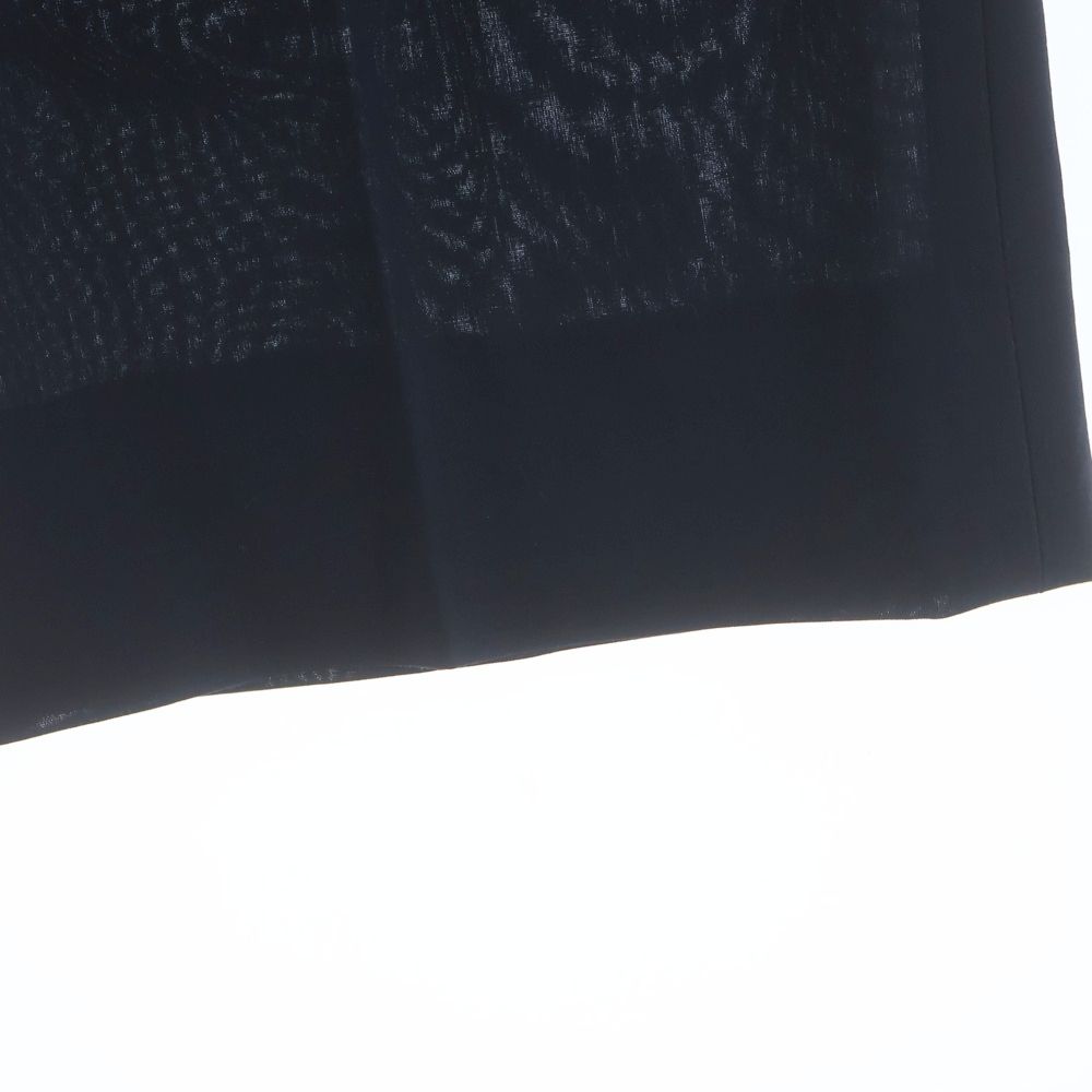 Hermes Wool Cropped Pants Navy — view 5