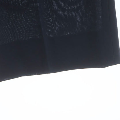 Hermes Wool Cropped Pants Navy — view 5