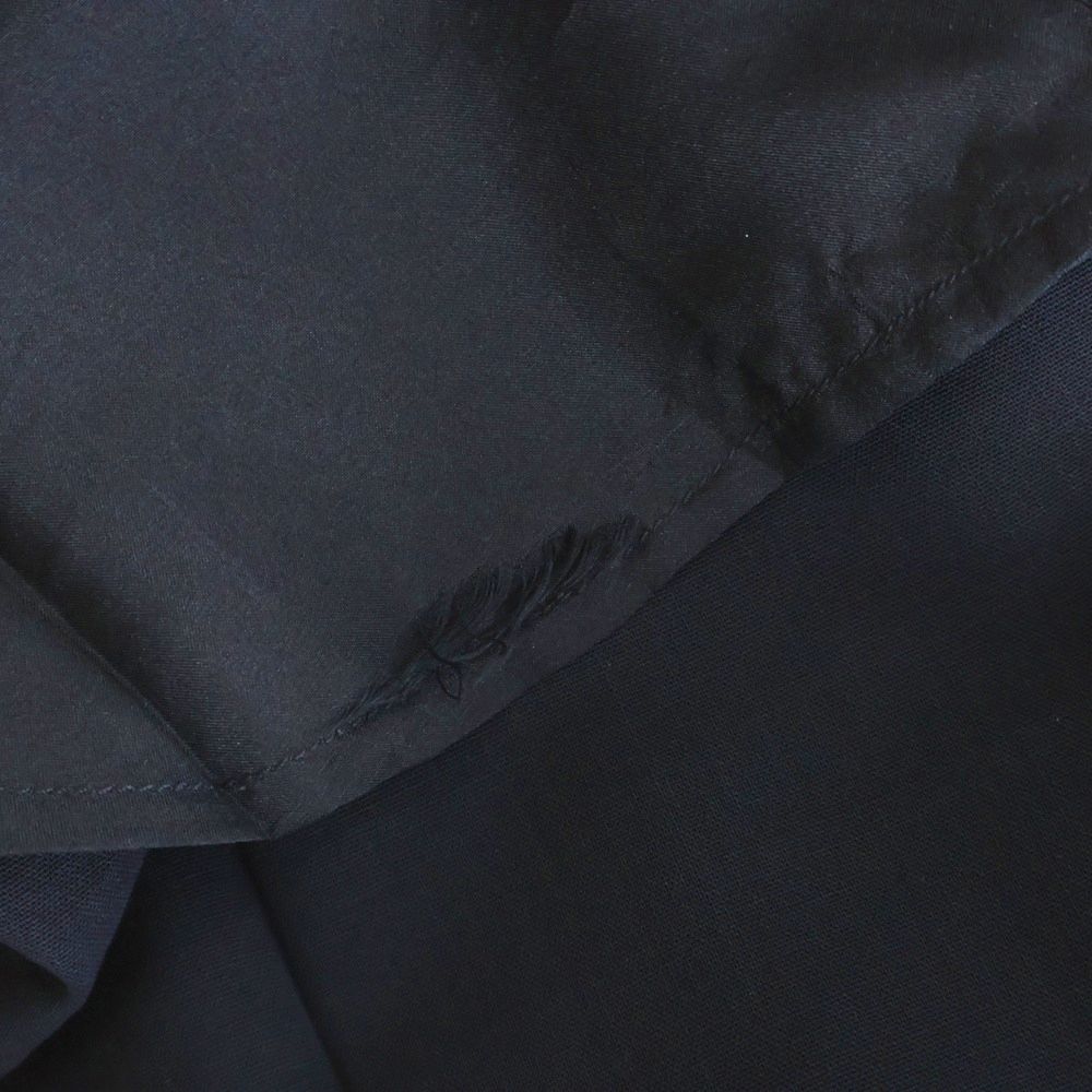 Hermes Wool Cropped Pants Navy — view 6