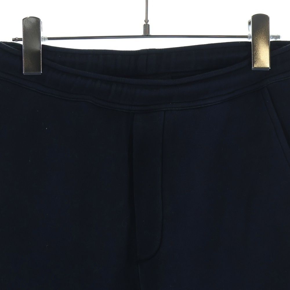 Prada Track Pants Jersey Back Rubber Logo Black — view 3