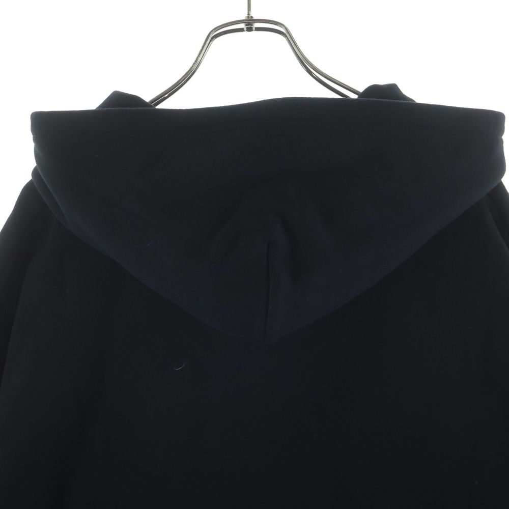 Chrome Hearts Vertical Logo Zip Up Hoodie Black — view 4
