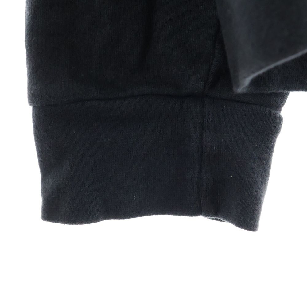 Chrome Hearts Sweatshirt HD Zip T Bar Daga Zip Backache Logo Zip Hoodie Black — view 6