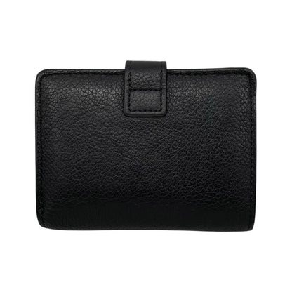 Louis Vuitton Bifold Wallet Portefeuille Louuki Compact Cowhide Leather Padlock — view 2
