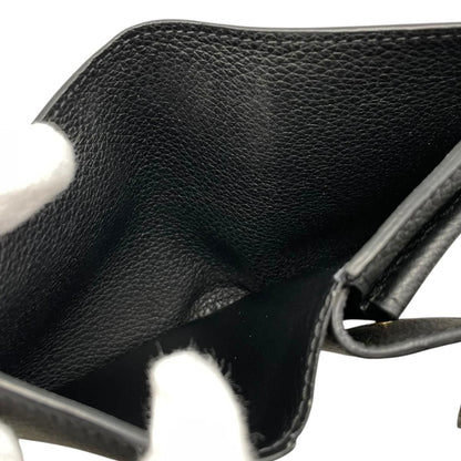 Louis Vuitton Bifold Wallet Portefeuille Louuki Compact Cowhide Leather Padlock — view 9