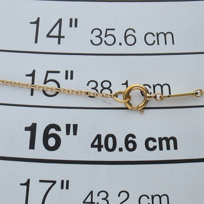 Tiffany & Co Open Heart Necklace 18k Yellow Gold — view 4