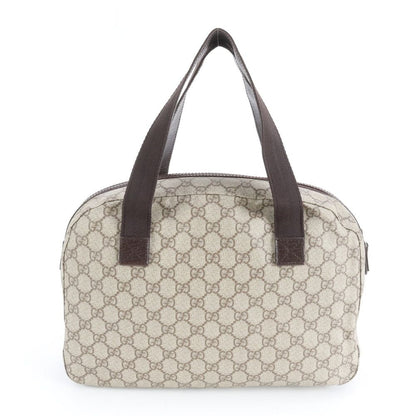 Gucci GG Supreme Leather Tote Shoulder Hand Brown — view 3