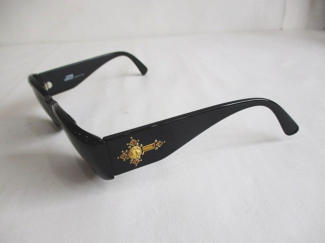 Versace Sunglasses Black Buchi Medusa Eyewear — view 5