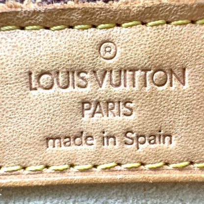 Louis Vuitton Monogram Leather Brown Tote Gold — view 4