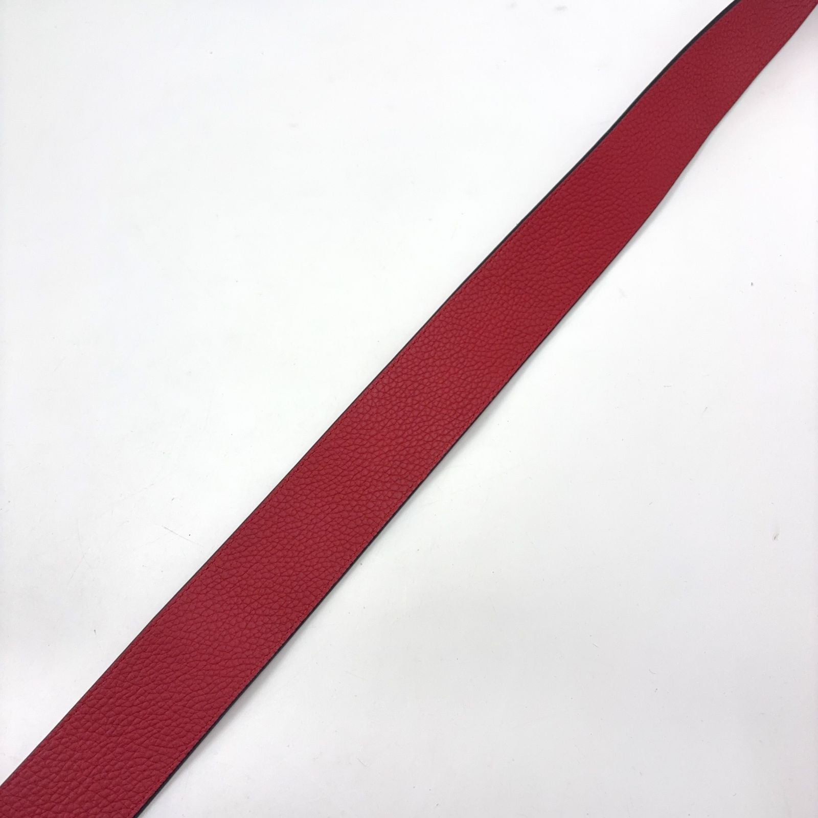Louis Vuitton Bicolor Leather Blue Red Shoulder Strap Gold — view 4