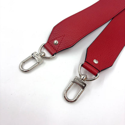 Louis Vuitton Bicolor Leather Blue Red Shoulder Strap Gold — view 5