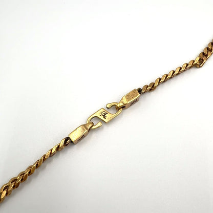 Louis Vuitton Collier Squared LV Collaboration Metal Gold Necklace — view 8