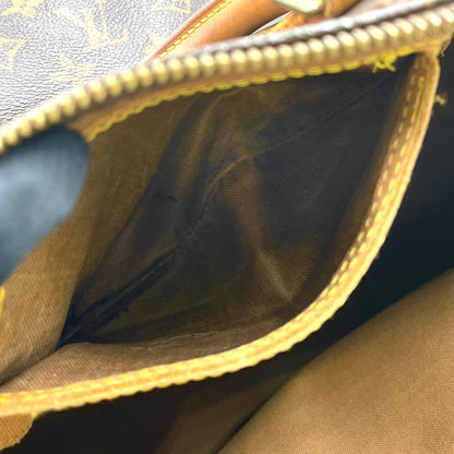 Louis Vuitton Speedy 40 Monogram Leather Brown Handbag Gold — view 5