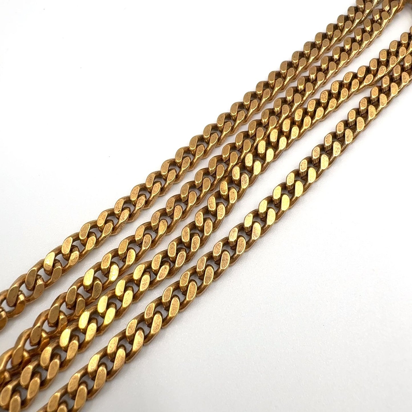 Louis Vuitton Collier Squared LV Collaboration Metal Gold Necklace — view 6