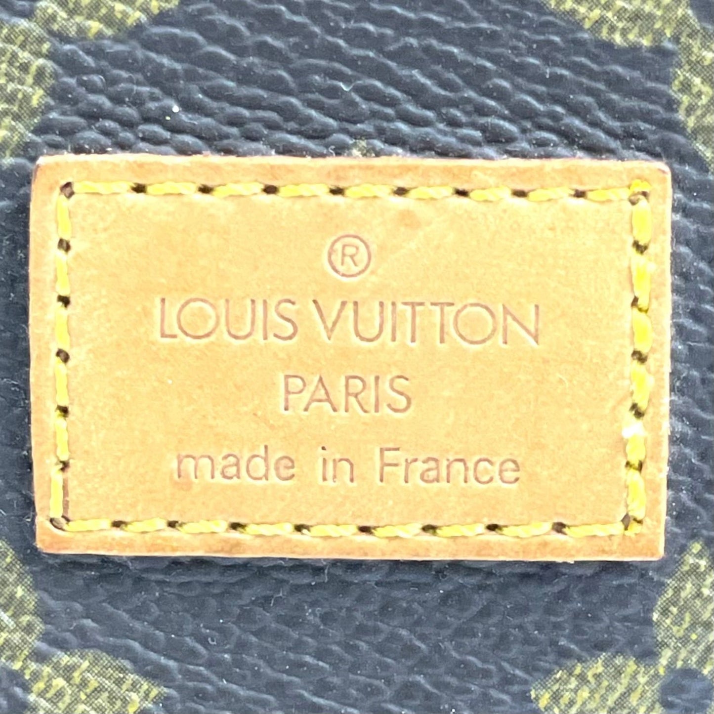 Louis Vuitton Saumur 35 Monogram Leather Brown Shoulder Bag Gold — view 5