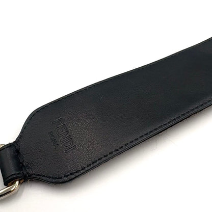 Fendi Strap You Mini Velour Brown Black Silver — view 6