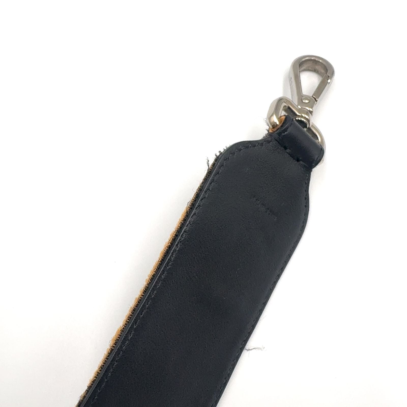 Fendi Strap You Mini Velour Brown Black Silver — view 7