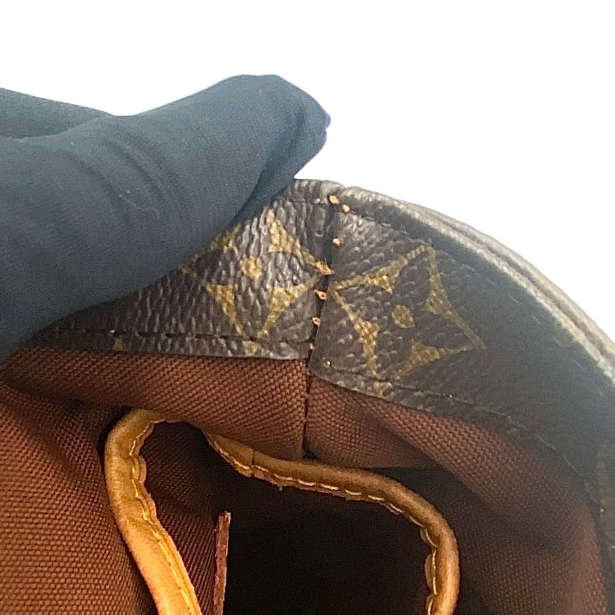 Louis Vuitton Vavin PM Monogram Leather Brown Handbag Gold — view 5