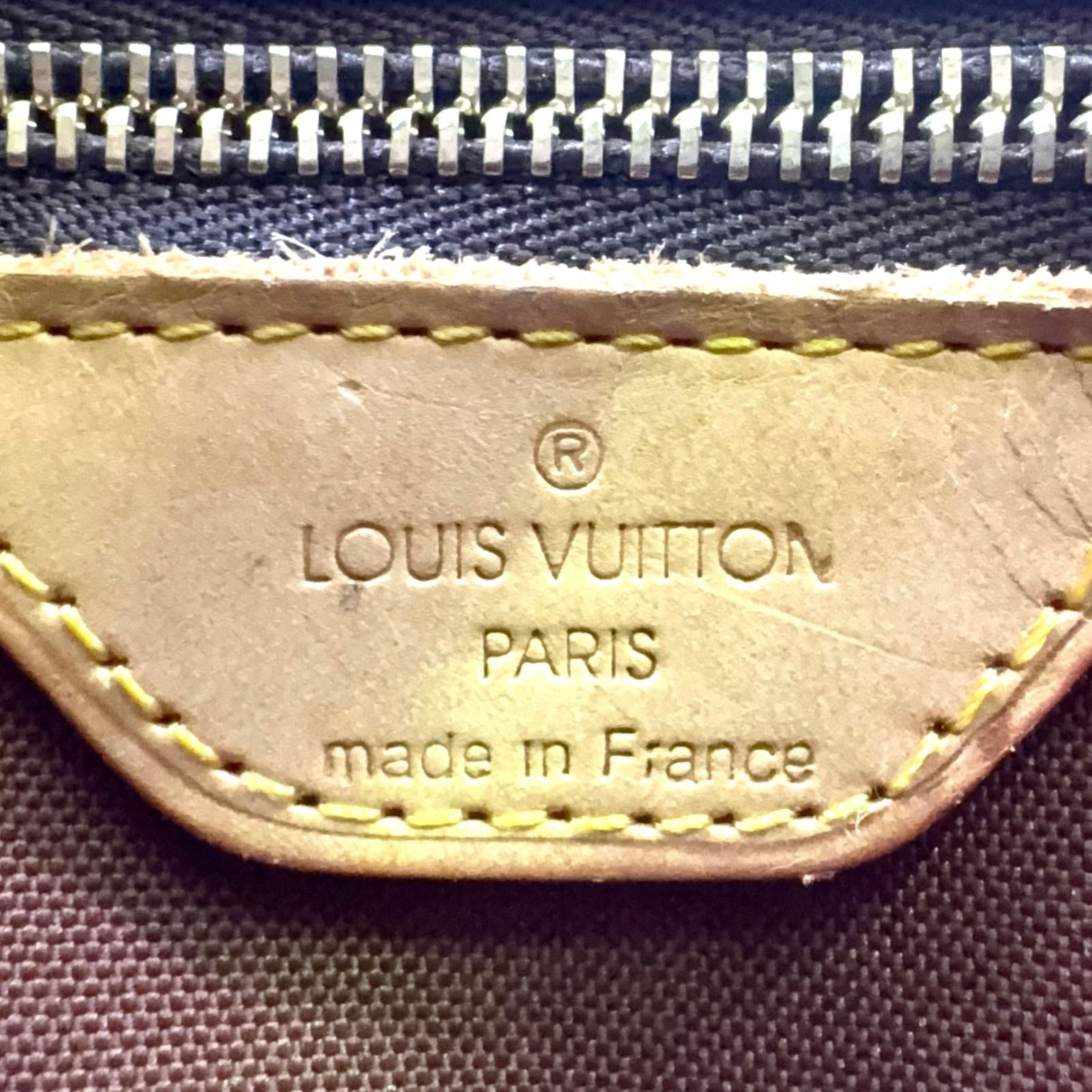 Louis Vuitton Vavin PM Monogram Leather Brown Handbag Gold — view 4