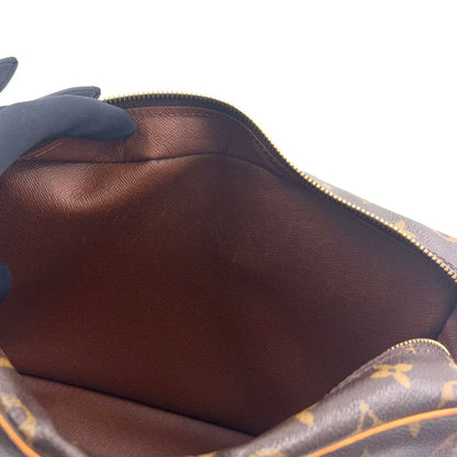 Louis Vuitton Trocadero 30 Monogram Leather Brown Shoulder Bag Gold — view 5
