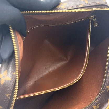 Louis Vuitton Trocadero 30 Monogram Leather Brown Shoulder Bag Gold — view 7
