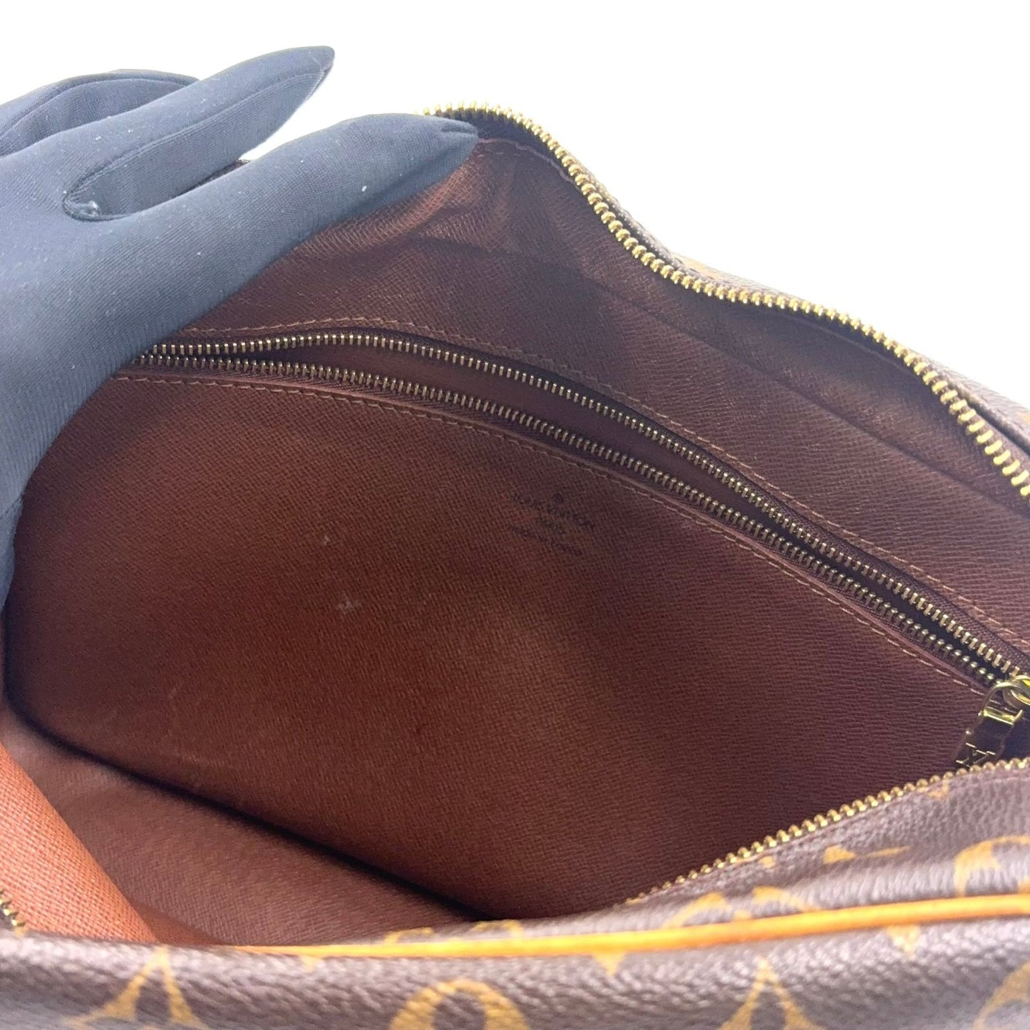 Louis Vuitton Trocadero 30 Monogram Leather Brown Shoulder Bag Gold — view 6